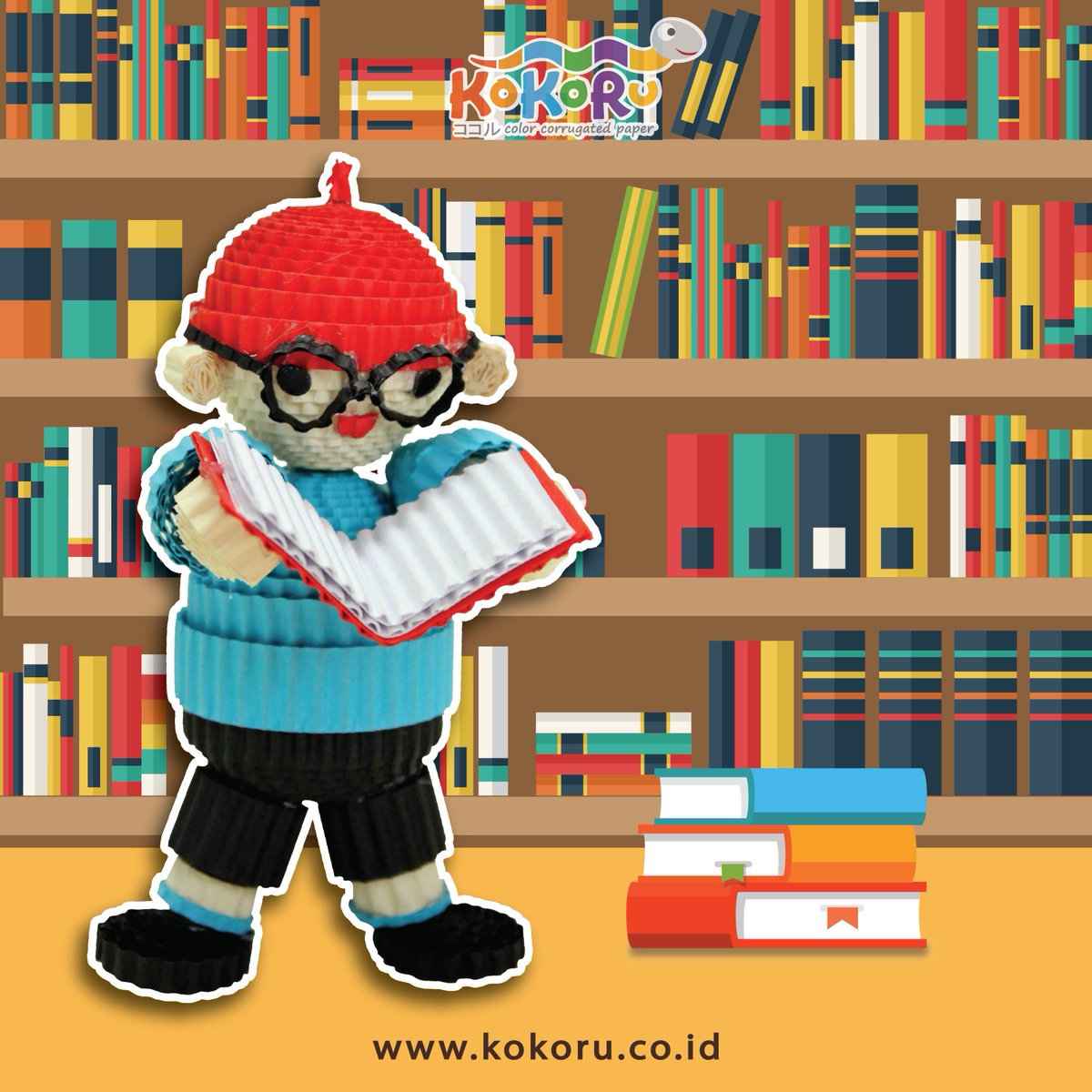 kokoru_paper's tweet photo. Hobiku adalah membaca. Apak hobi kalian, Kokoru Friends? #kokoru #mainkokoru #hobiku https://t.co/ermBU7sqOI