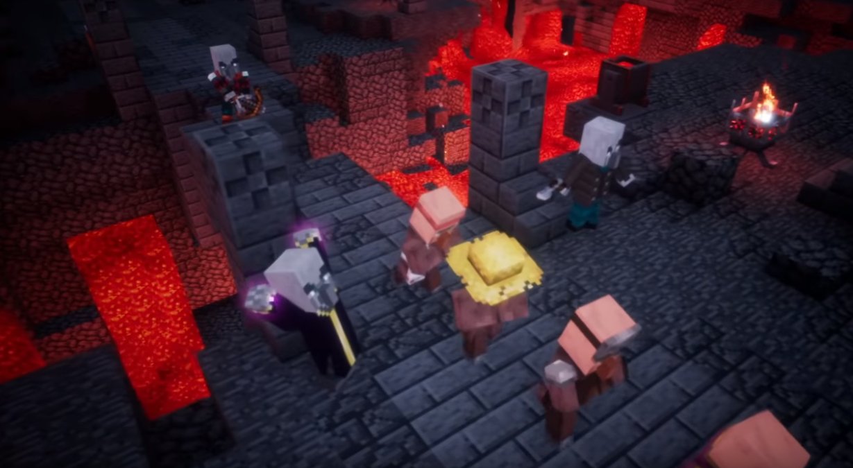 Dafigvam Maper On Twitter In The Trailer Minecraft Dungeons I Saw Mobs From The New Update Village Pillage Mineconearth2018 Minecraftdungeons Villageandpillage Https T Co Mg3hkjz3ed Twitter