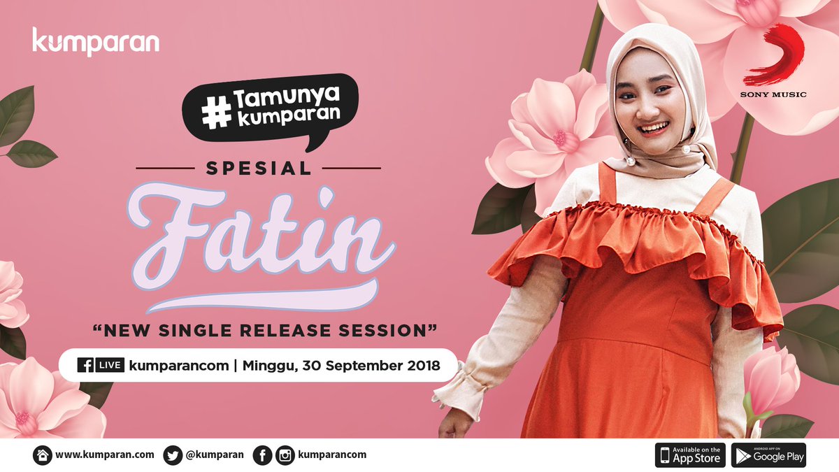 LIVE NOW! <a href="/FatinSL/">Fatin Shidqia Lubis</a> seru-seruan di #Tamunyakumparan. Akan ada spesial performance juga nih dari Fatin. Fatin Fatin... Foya! 😊🙌 <a href="/sonymusicID/">Sony Music Indonesia</a> bit.ly/2zG63TG