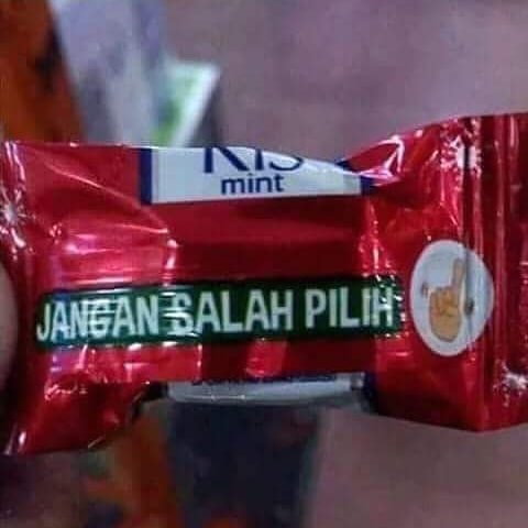 Di Bioskop udah..
Di Shampoo udah..
Di Permen juga udah..

Ayoo.. di mana lagi...???