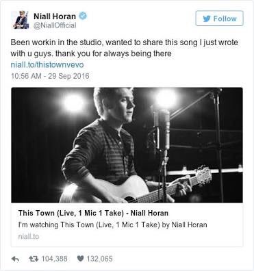 1D_DailyNews's tweet image. ‘This Town’ is two years old! 
So proud of Niall 😍

#ThisTown 
#8YearsOfOneDirection #1000DaysWithout1D