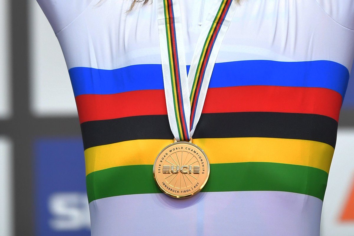 Who will be the next men's elite world road race champion? Today we find out!

The rainbow jersey will be decided over a tough #InnsbruckTirol2018 course, with racing action getting under way at 8.40am UK time