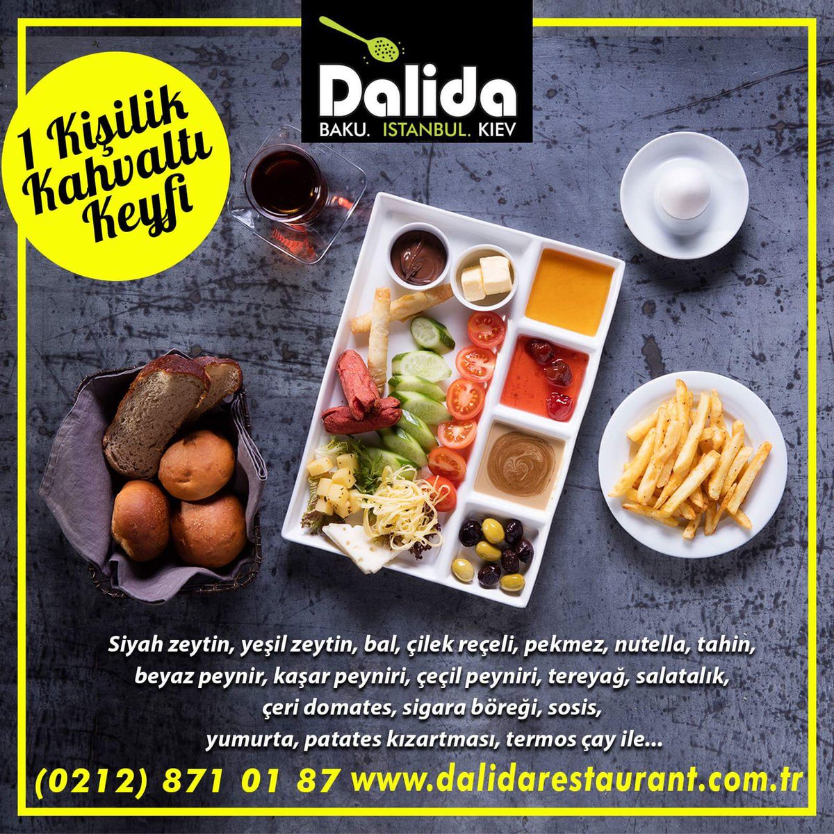 dalidaistanbul's tweet photo. Pazar gününe harika bir kahvaltı hayali ile uyananları #dalidarestaurant a bekliyoruz...#iyipazarlar #istanbul #beylikdüzü #kahvaltıkeyfi https://t.co/gwj7yjJxcD https://t.co/kMRQXqXtO9