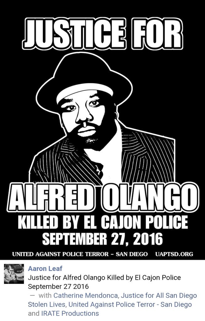 buell003's tweet photo. #SanDiego: Deepest Appreciation to my colleagues at @fox5sandiego for covering #AlfredOlango's 2nd Memorial Vigil in #ElCajon, #California. Michael Jonathan Buell, #DemocracyWatchNews (@dwatchnews @dwatchnews_nam) correspondent. Solidarity & #OffDeck. #MJB 9/29/2018 ๐๐ฝ๐๐ผ๐ฐ https://t.co/17hjbDxW40