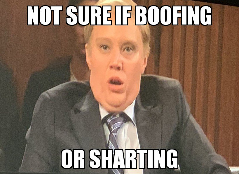 samspadino's tweet image. Our national fart joke has legs! #Boofing #KateMcKinnon