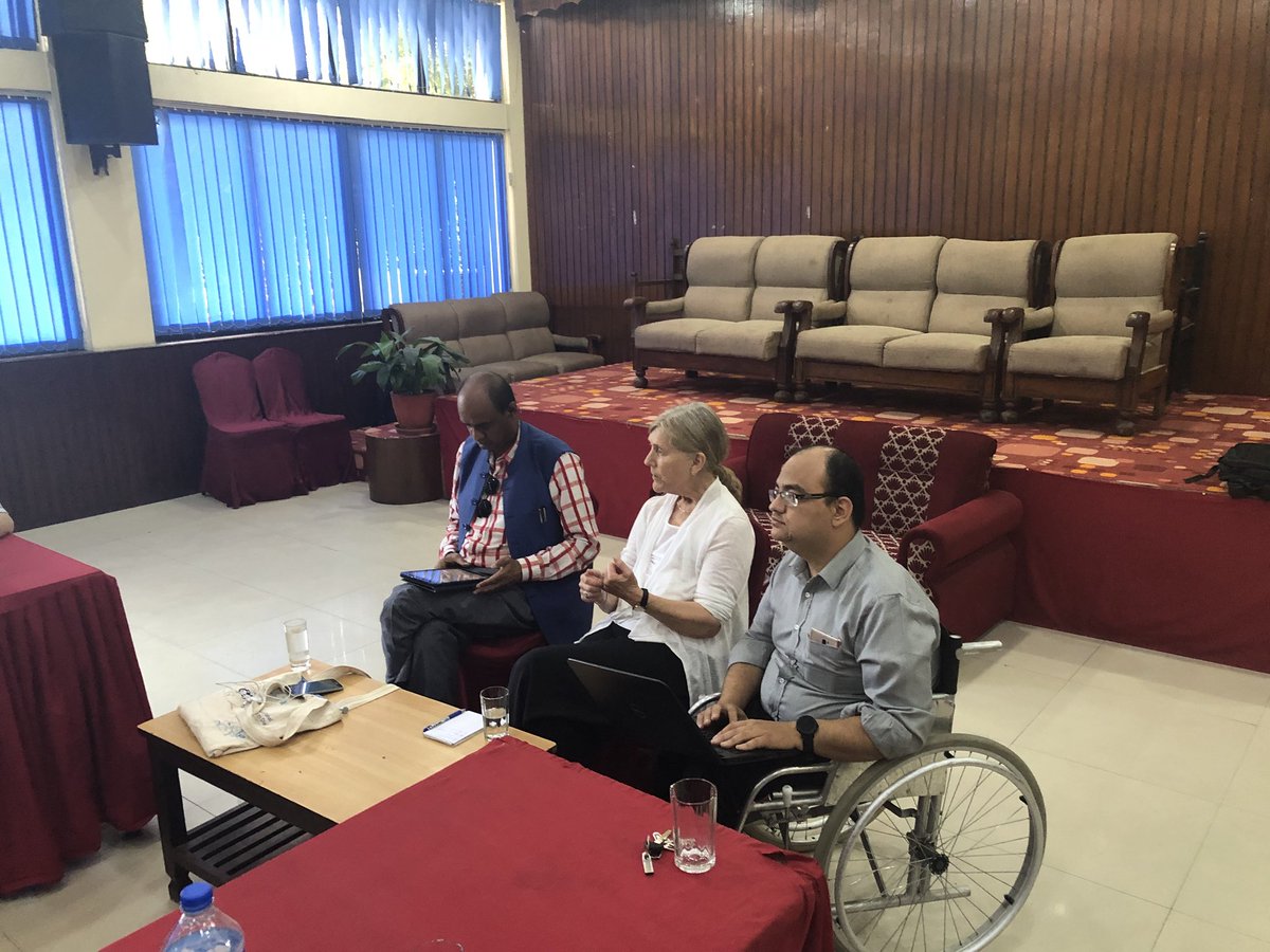 wiltshire70's tweet photo. Meeting with Nepalese Federation of the Disabled @DRPI_global #nfdn https://t.co/MBYCag0Ayi