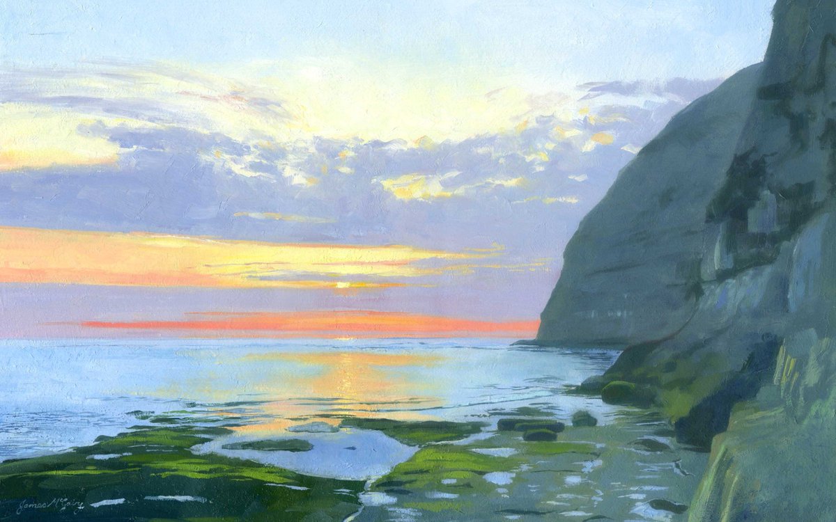 JamesMcgairyart's tweet image. Paintings with Sunset or Sunrise. Signed Giclée Prints for sale at jamesmcgairy-artist.com/ourshop/cat_50… … … #Staithes #SaltburnByTheSea #sunrise #sunset #painting