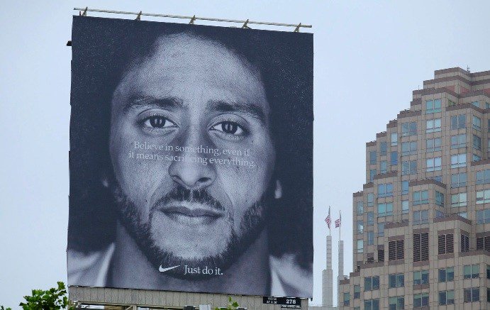 AfricanTimesSA's tweet photo. The controversy around Nike and NFL player Colin Kaepernick highlighted the universality of the black struggle. https://t.co/LV1CZKQDya https://t.co/KNMYUqUCk6
