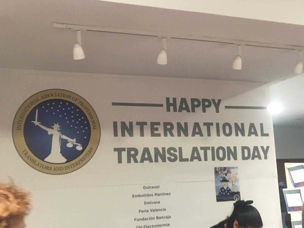 AVInterpreter's tweet photo. Happy international translation day from #IAPTI2018! https://t.co/r1AmXzSGHl