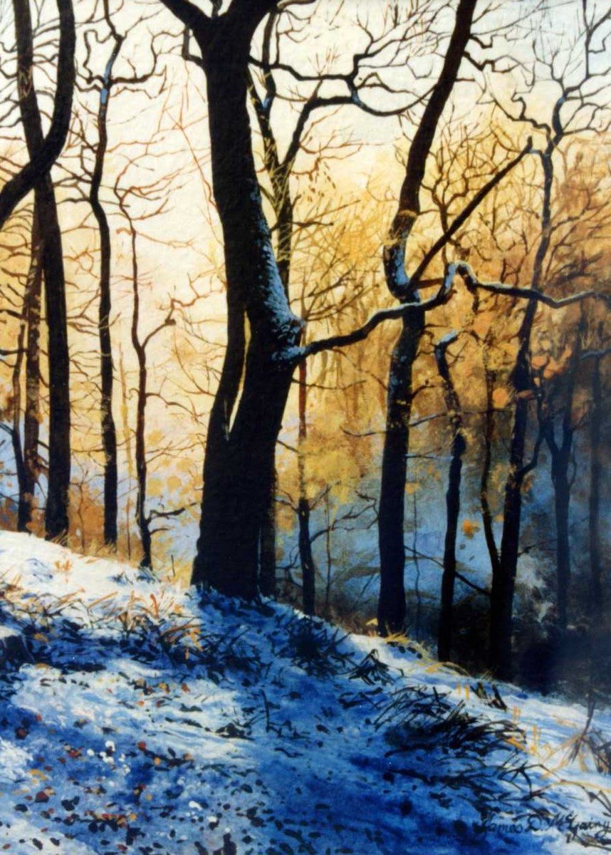 JamesMcgairyart's tweet image. 'Newton Wood' Acrylic painting. Signed Giclée Prints for sale at jamesmcgairy-artist.com/ourshop/prod_6… #acrylicpainting #woods #trees #snow #NorthYorkMoors