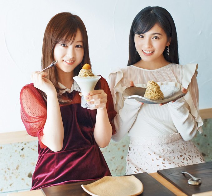 乃木坂46・星野みなみ＆大園桃子、芋栗スイーツに「うーん」