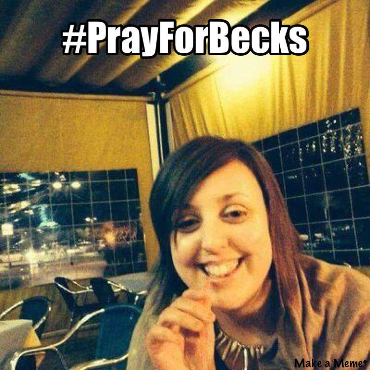 Beckinder's tweet photo. First half marathon today #PrayForBecks https://t.co/cUrjAnSfuc
