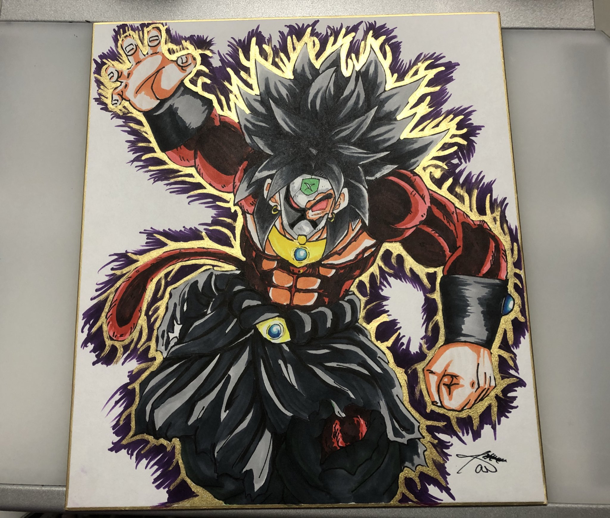 Tatunoreusu ドラゴンボール ブロリー4 絵描きさんと繋がりたい 完成 T Co Jonqulzutz Twitter