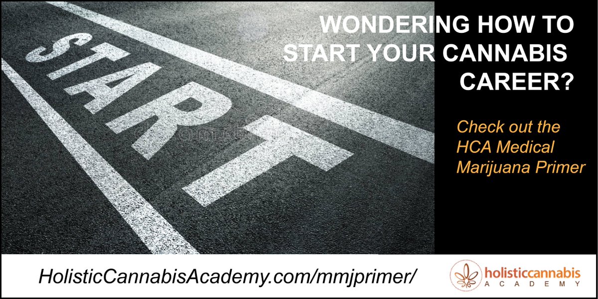 THE HCA MEDICAL MARIJUANA PRIMER
  • Cannabis as a medicinal plant &amp; why it works
      • Expertise from cannabis educators &amp; researchers
      • The foundation to start building your cannabis career
ENROLL NOW!  ow.ly/XKP130luc21 
ow.ly/Kx9Q30j113y