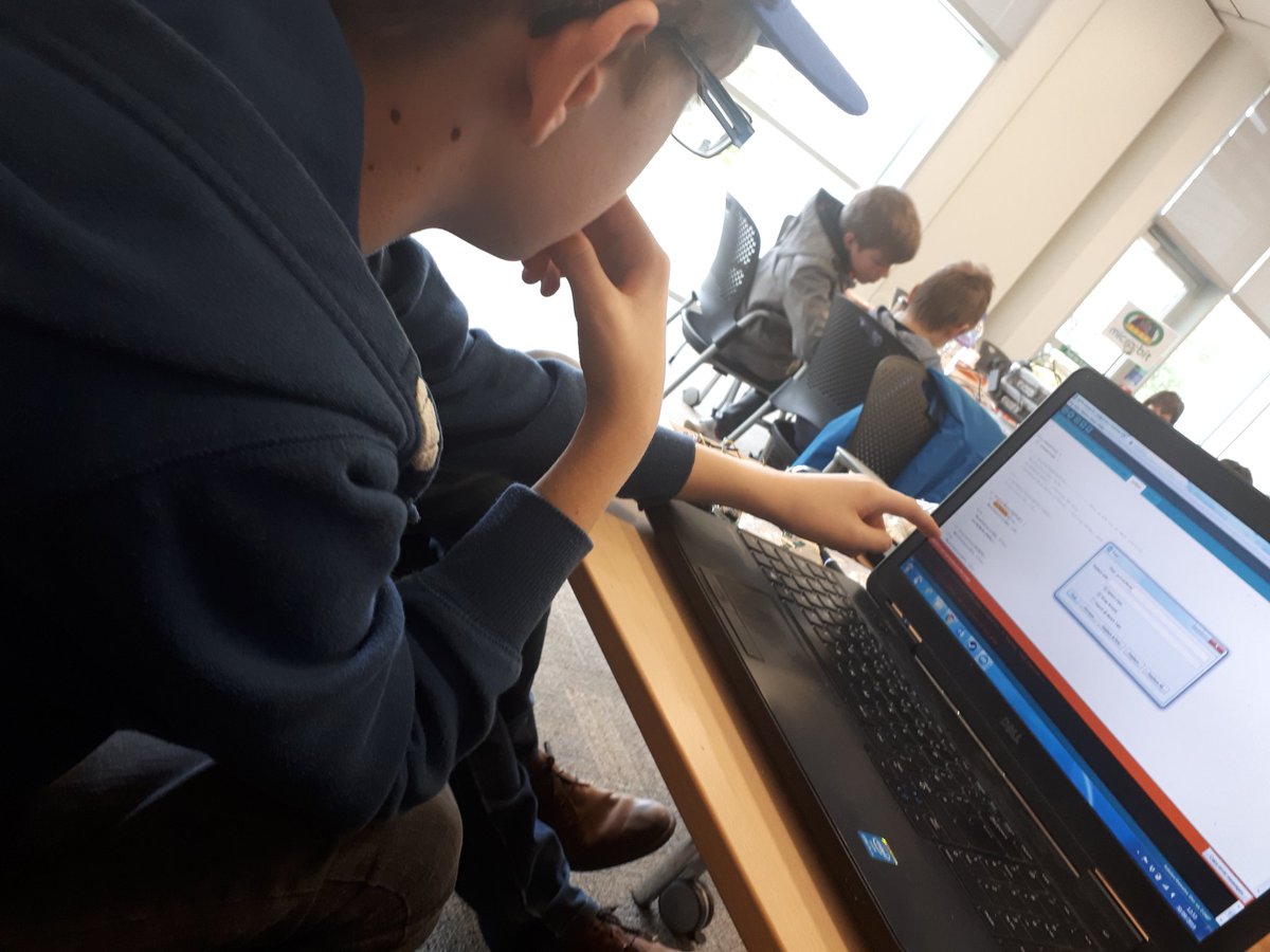 Elkie23's tweet photo. Have been listening to littl'un & his incredibly patient mentor talking about #arduino, C programming, #debugging, braces, ifs, ands & ors at @WilmslowDojo for almost 3 hrs. Mind officially blown 🤪 #Coderdojo is AWESOME. Thanks to all the amazing volunteers & sponsors! #dojopics https://t.co/VV0WOaFbTC