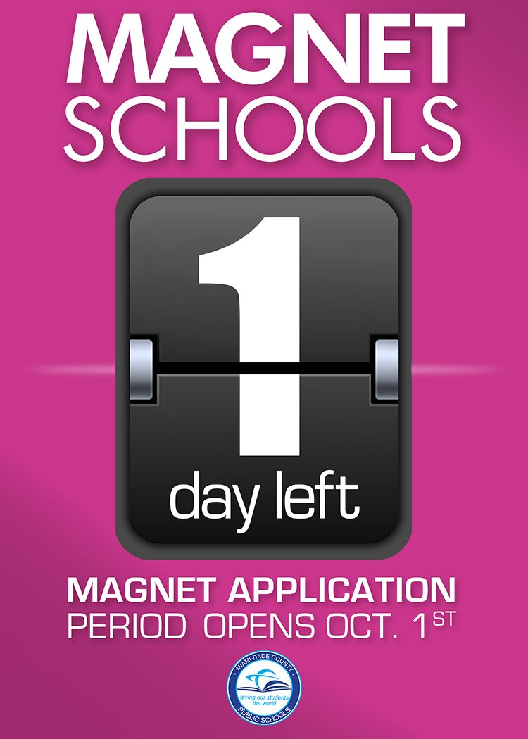 Miami Dade Schools on Twitter "Are you ready? The application