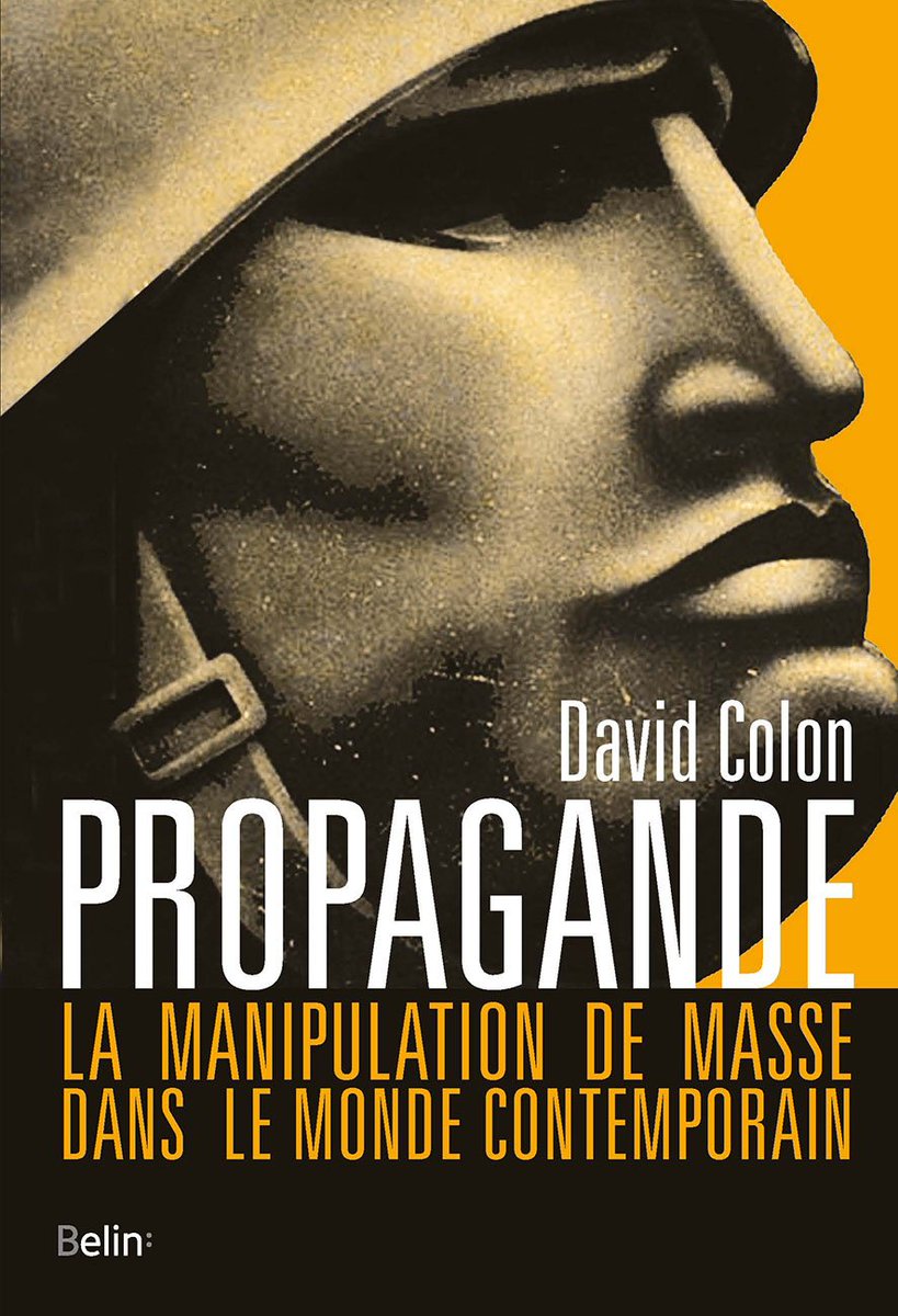 Colon_David's tweet photo. En librairie le 9 janvier 2019 ! #Propagande #Belin #Humensis https://t.co/DxQIGbi9cv