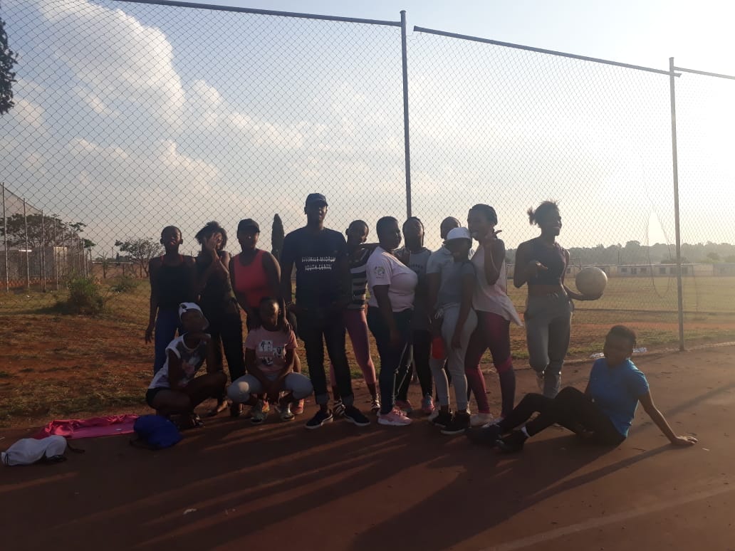 First progressive netball practice 
#BuildingNewHeights 
#YoungWomenEmpowerment