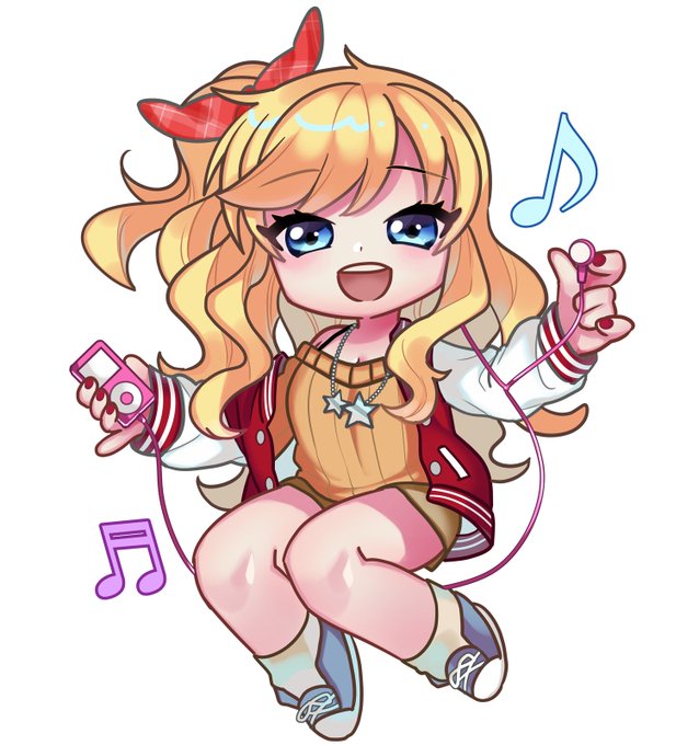 はい、イヤホン片耳ずつ、半分こ♪
#大槻唯 