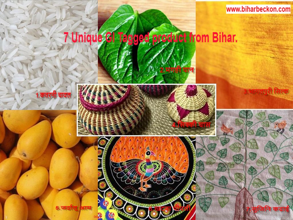 BeckonBihar's tweet photo. बिहार के भागलपुरी सिल्क, सुजिनि कढाई, खटवा पीपली, सिक्की घास के उत्पादों के बाद अब कतरनी चावल, जर्दालू आम एवं मगही पान को मिला अद्वितीय जी आई टैग (GI Tag) सूची में जगह ।
https://t.co/yM3ttNGmj3 https://t.co/hJiab8OZbY