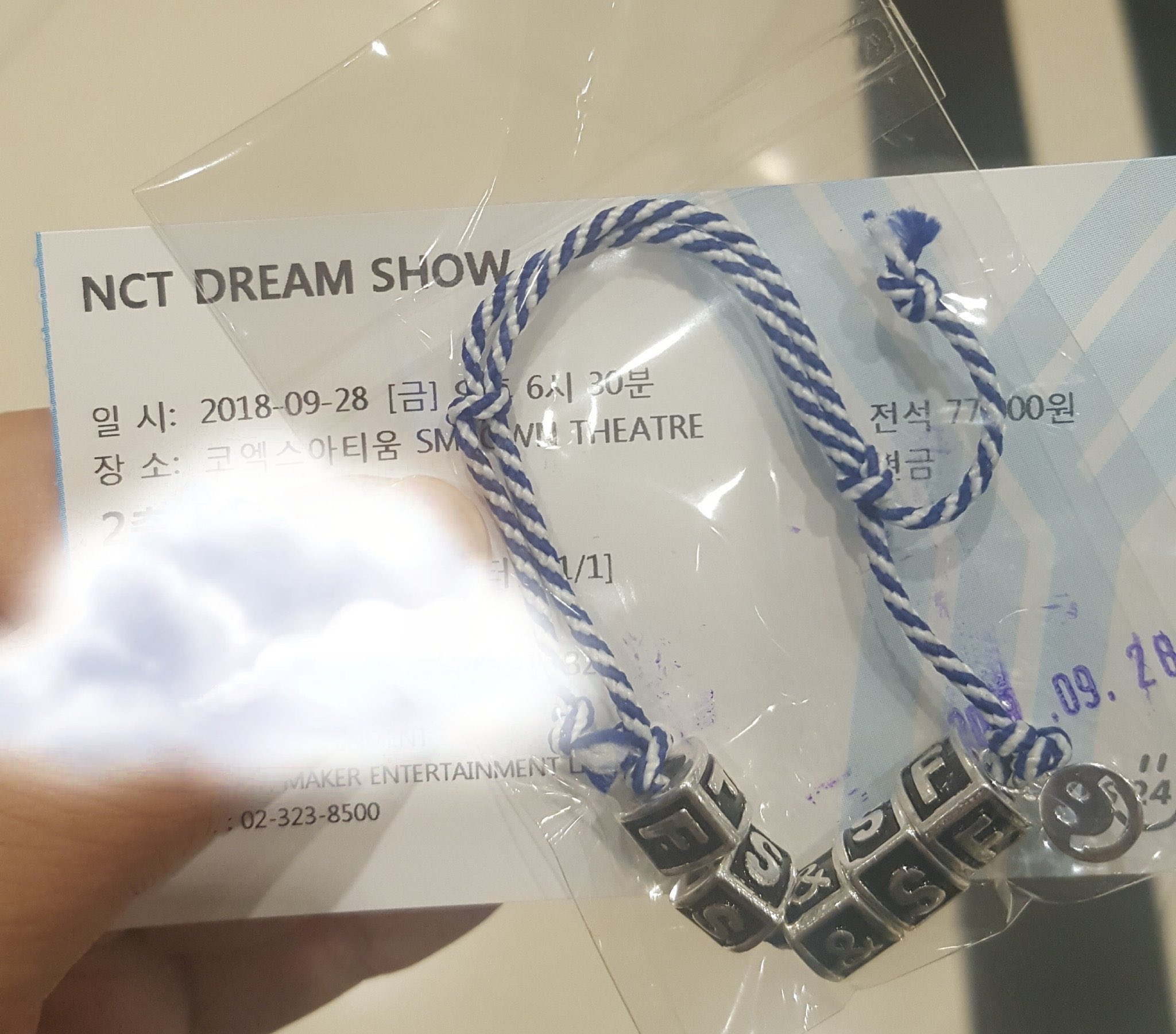 NCT DREAM 2018 DREAM SHOW ヘチャンブレスレット-