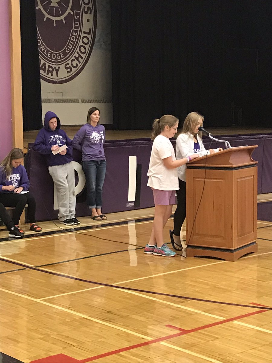 prattmath's tweet photo. Great Spirit Assembly on Friday at TISS Intermediate. Thank you to Students Council and Ms. Piling for your leadership. Some wonderful character being recognized! Go Pirates Go! https://t.co/zDcfncHe4j