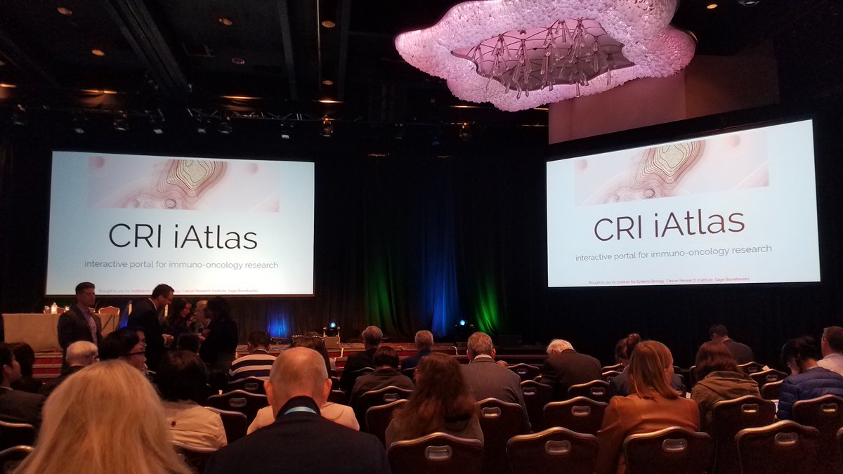 VesteinnThors's tweet photo. Delighted to see CRI iAtlas' name up in lights in times square, NYC!

And looking forward to the great speaker presentations about to begin at #CICON18 #PanCancerAtlas @CancerResearch https://t.co/F1DtGCn16Q