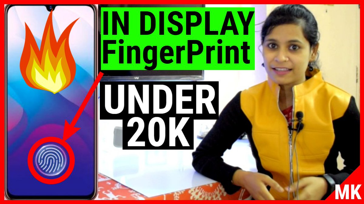 mktechnicalyt's tweet image. [Hindi] #VivoV11Pro का छोटा भाई #OppoK1 - In Display Fingerprint Sensor Phone Under 20K #MKTechnical
youtu.be/m_uzaSKM6Ag