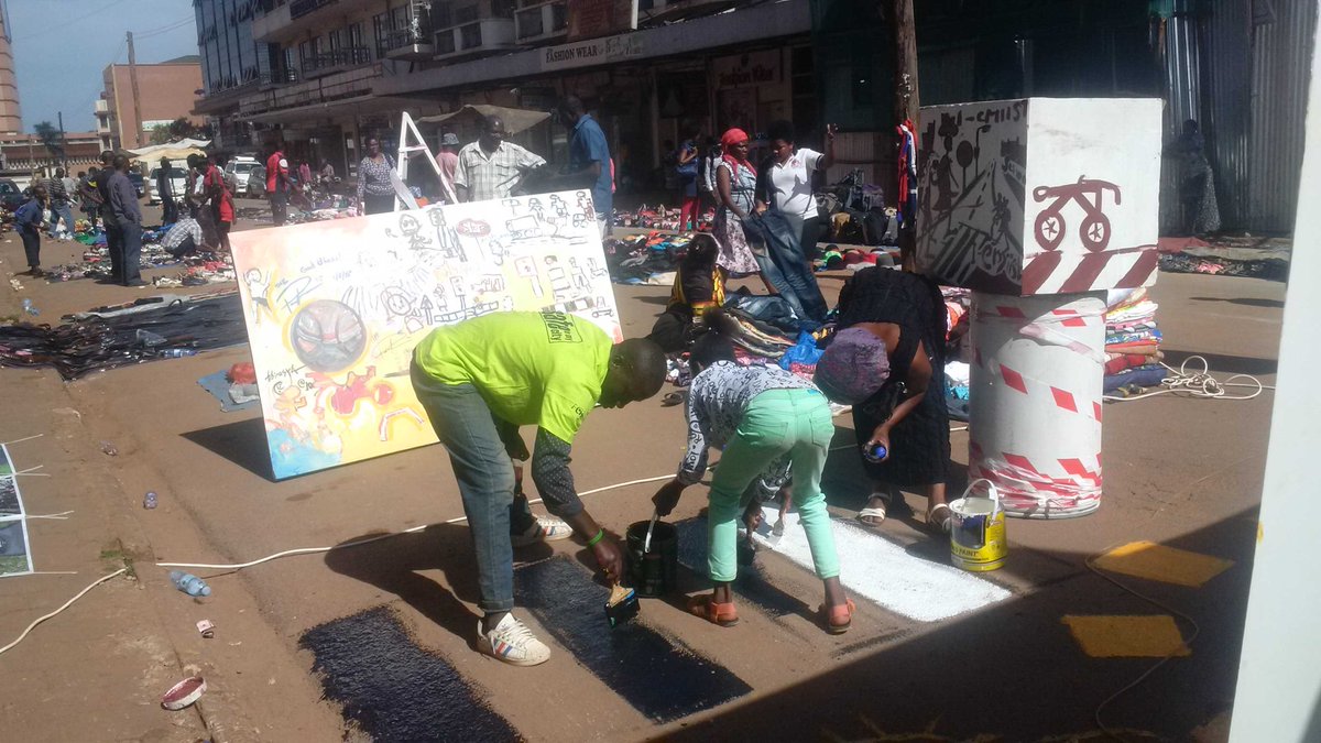 MusisiAlex's tweet image. A safe city is everybody's right. #kamp Street making activity luwum Street. I-cmiist.