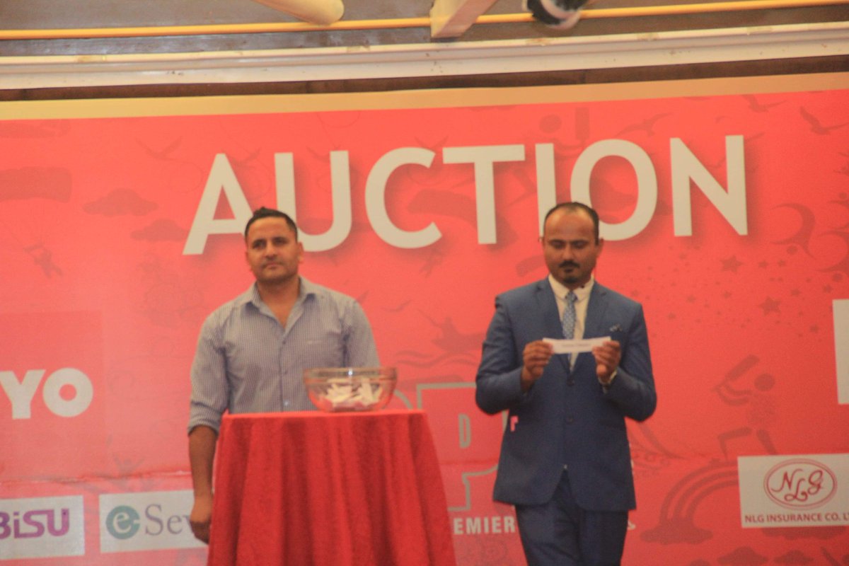 letzcricket's tweet photo. Nepalese veteran Taekwondo player Mr. Deepak Bista at #PPLauction today. https://t.co/1NJRL5tGvZ