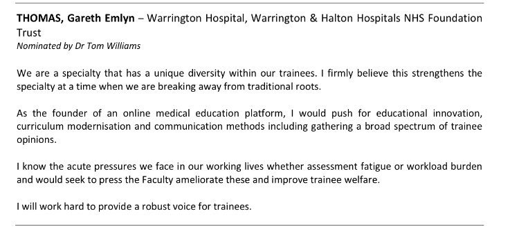 Mersey ICM (@merseyicm) on Twitter photo ⚡️FICM TRAINEE REP ELECTIONS⚡️
Please support
Dr Gareth Thomas ✅ <a href="/garEMlyn/">Gareth Thomas</a>
ficm.ac.uk/board-committe… ⚡️FICM TRAINEE REP ELECTIONS⚡️
Please support
Dr Gareth Thomas ✅ <a href="/garEMlyn/">Gareth Thomas</a>
ficm.ac.uk/board-committe…