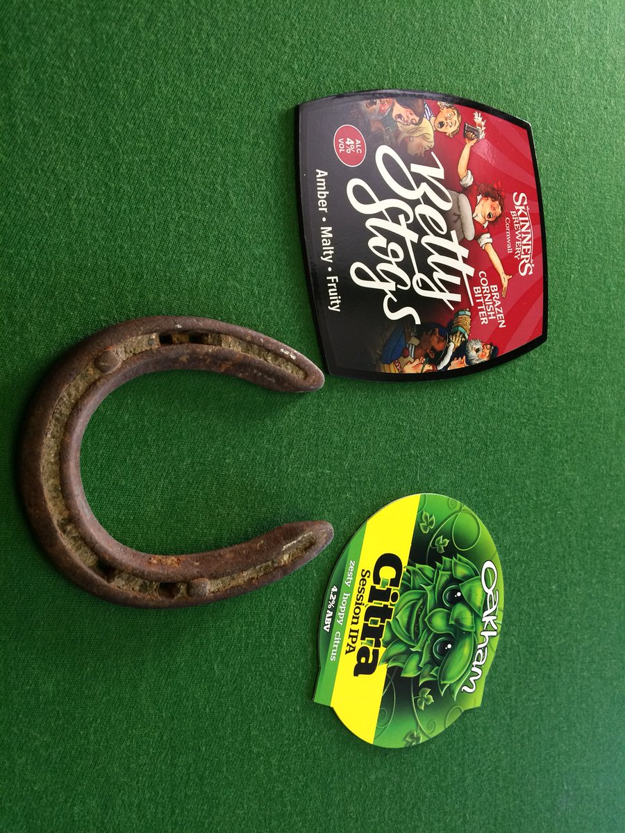 Upcoming ales currently conditioning for next week <a href="/OakhamAles/">Oakham Ales</a> <a href="/Skinnersbrewery/">Skinners Brewery</a>