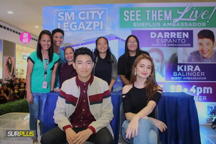 mancillamacy's tweet photo. September 28, 2018 😍 

#SurplusAmbassadors #DarrenEspanto #KiraBalinger #SurplusPH #SMCityLegazpi https://t.co/DqCpEtf07v