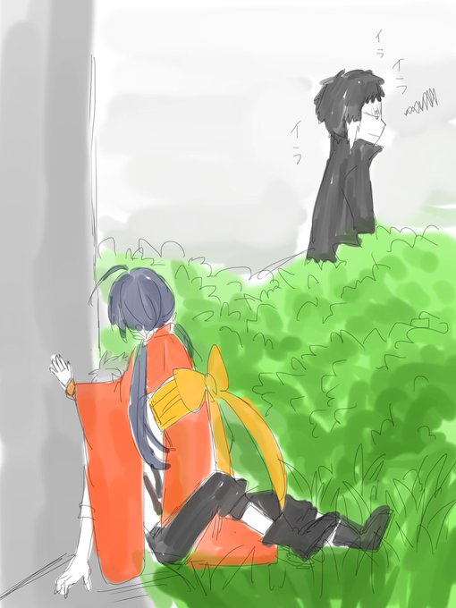 これは壁ドン敦鏡欲しいな〜と思って描いたラフ
けど公式で似たようなことやってた気がする
きょーかちゃんはこういうことするとこあるし…ンフフかわいい😊 