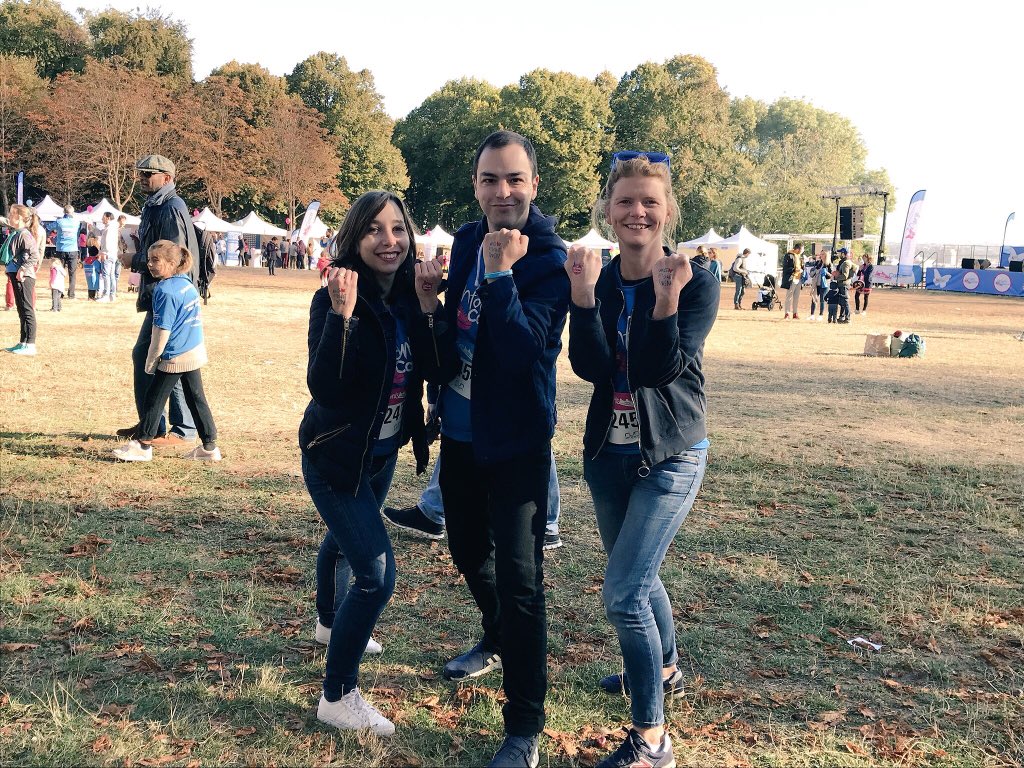 EliseBooree's tweet photo. #GOFightWin C’est parti ! @ImagineforMargo @SG_Assurances https://t.co/WFmPukdd4o