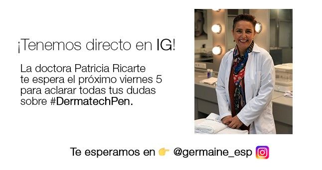 Germaine_Esp's tweet photo. #DermatechPen. Una técnica que se basa en la capacidad de la piel de auto-regenerarse de forma natural
Si quieres saber mas sobre este tratamiento ⭐️ pásate el próximo viernes 5 por IG 👉@Germiane_esp . Hablamos con la doctora Patricia Ricarte 👩‍⚕️ 
https://t.co/lAOUXMIA6z https://t.co/zEiXV4re06