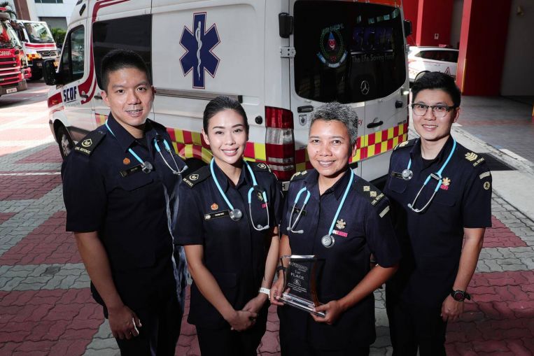 Singapore recognized on their excellent win of #FernoSim straitstimes.com/singapore/scdf…