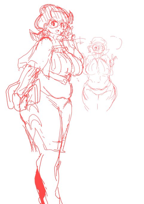 コミ1の会場限定おまけはビッケ描きます。ぽちゃ&amp;腋毛苦手な人はごめんなさい。折本とか間に合うかなー 