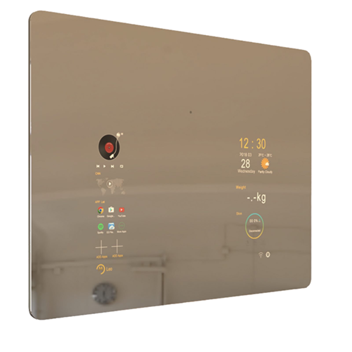 OnlyLiu1's tweet image. 13.3 inch smart mirror