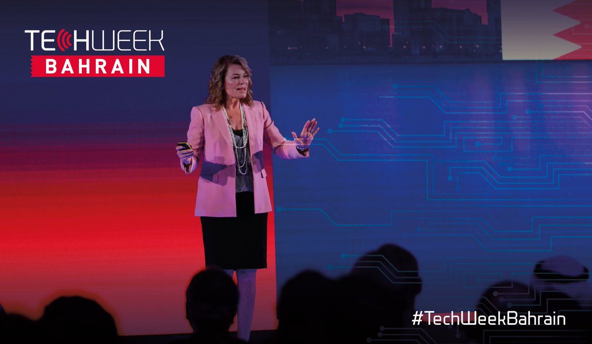 bahrainedb's tweet photo. "Bahrain has been a leader in taking out barriers…it was the first in the region to have a cloud-first policy." - @teresacarlson, Vice President, Worldwide Public Sector, @awscloud, on the digital success of the Kingdom. #AWSSummit #TechWeekBH https://t.co/vLjwRvcqhG
