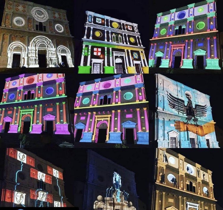 _barbarellaa_'s tweet photo. #StreetScience2018 
la meraviglia del videomapping sulla Basilica di San Bernardino, L’AQUILA #abruzzo https://t.co/UlfinoxMlg