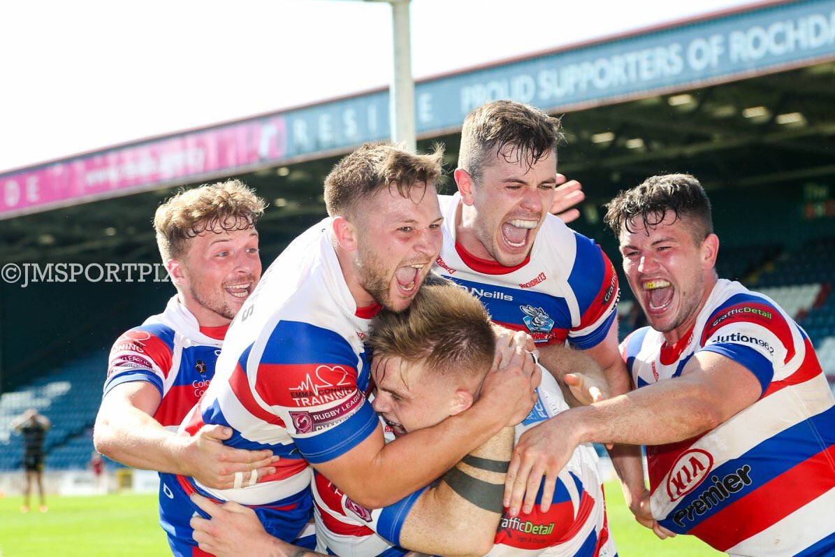 RochdaleHornets's tweet photo. π¦
| GAME DAY
π @SheffieldEagles
π 3.00pm
π Olympic Legacy Park
π Championship Shield
π Tickets just Β£5!
Get along and cheer on the boys in the final game of the season as we look to cement our 2019 Championship place.
#BackTheTeamIn2018 https://t.co/8Ue0q3o8wa