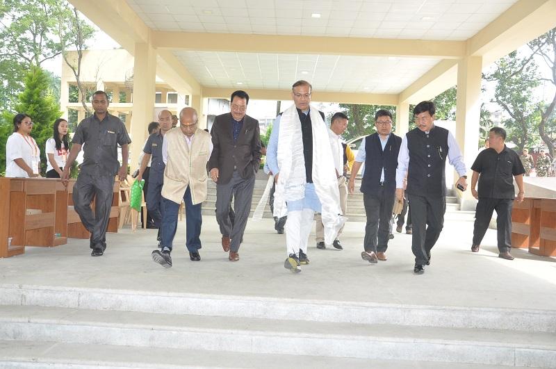 ChownaMeinBJP's tweet photo. Heartily welcome Hon’ble MoS @MoCA_GoI Shri @jayantsinha Ji for the concluding innovative #ATALConclave at Itanagar. @PMOIndia https://t.co/t5W2hSkekm