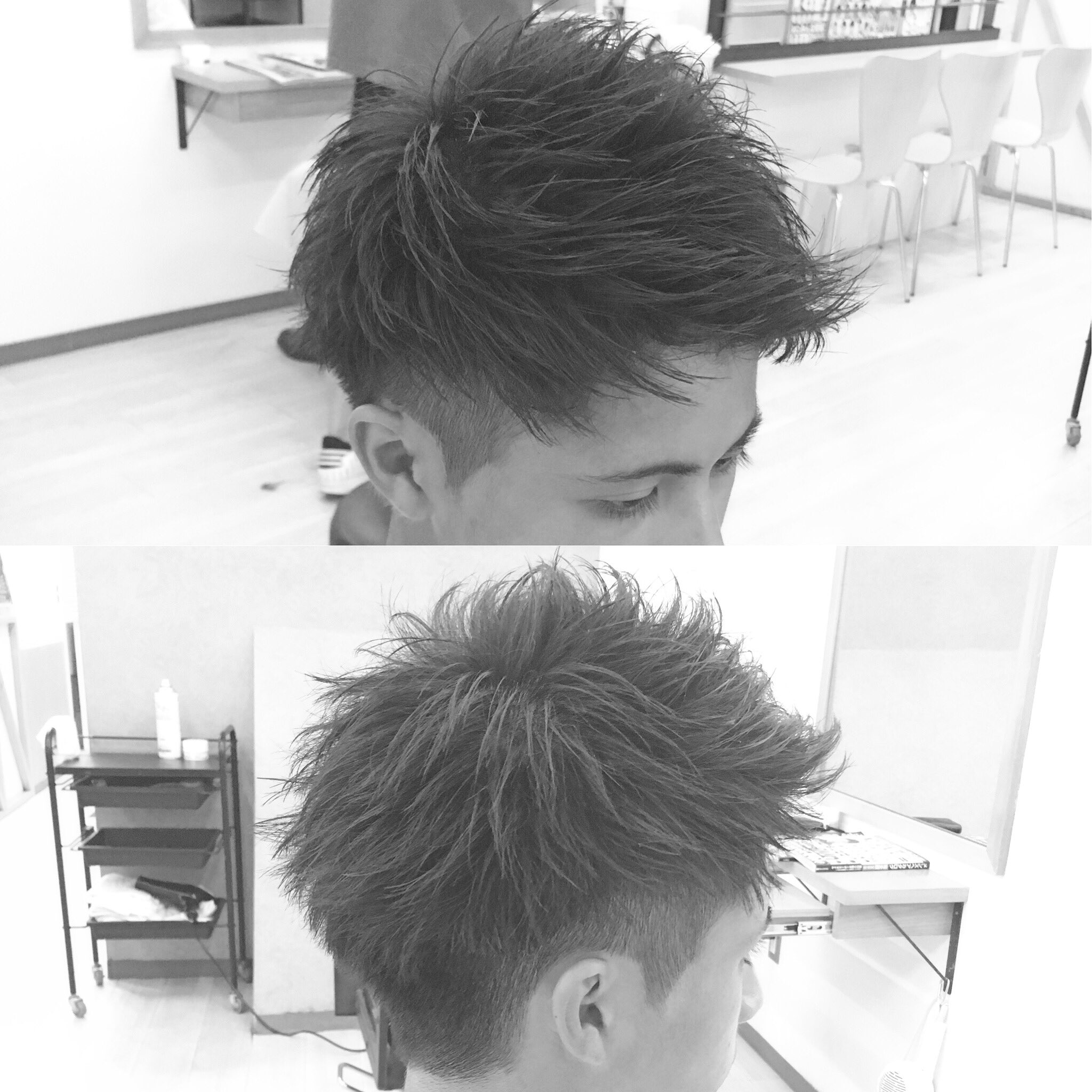 宇田川健人 Percut パーカット Up Bang カット メンズカット メンズヘアー メンズ髪型 メンズヘアセット ヘアセット ヘアスタイル ヘアカタログ ショート マッシュ ショートマッシュ ツーブロック 刈り上げ 撮影 モデル 美容室 美容院