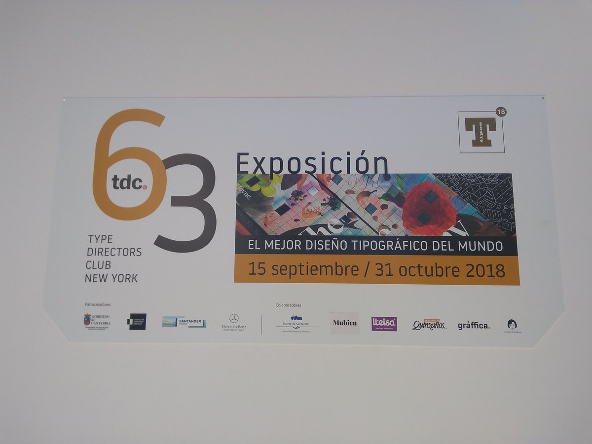 tinoguemes's tweet photo. Ayer, una larga visita a la Biblioteca Central. Tres estupendas exposiciones, empezando, cómo no, por la muestra de @Tiposcertamen #TDC63. Grandes ejemplos del valor del diseño gráfico en general, y la tipografía en particular, para la empresa y la sociedad. https://t.co/J6ssDP5wnT