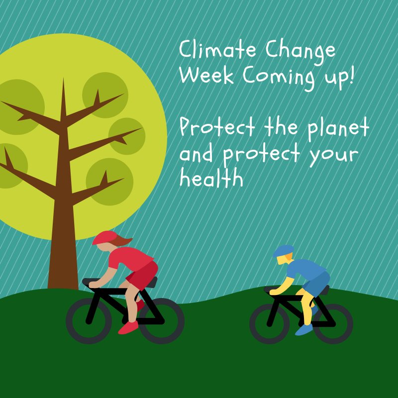 NHS_Lothian's tweet photo. Tomorrow is the start of #ClimateWeek2018
Get involved now, and get involved for the long haul by making daily choices that protect your own health and the health of our planet.
How about riding your bike today instead of driving? #ItsTheLittleThings #SundayFun #Familyfriendly https://t.co/NsjL9DraQL