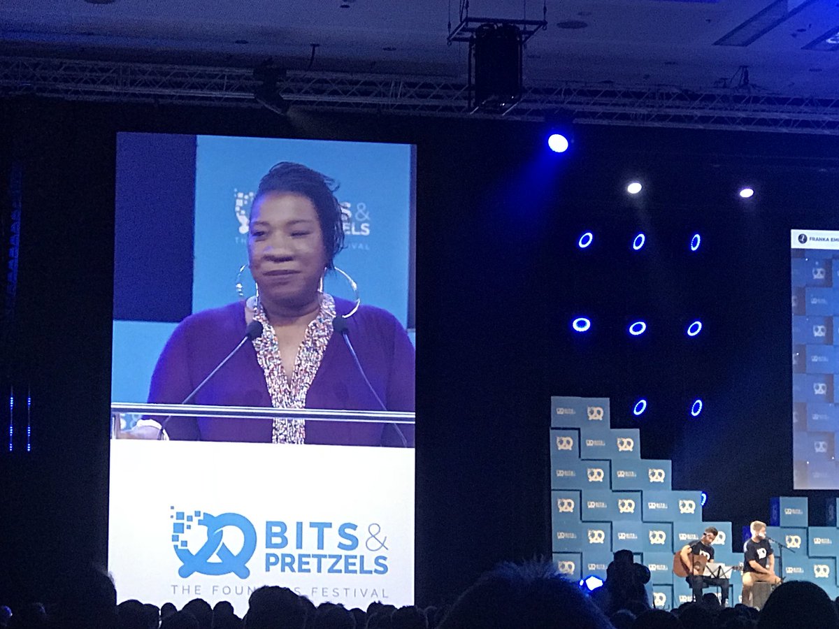 Take that, Harvey! Tarana Burke keynote at #bits18 #metoo