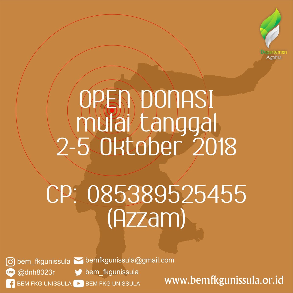 Tangisan Sulteng

Departemen Agama
BEM FKG UNISSULA
Revolusi Sinergis 2

instagram.com/p/BoVzDFYABgx/…