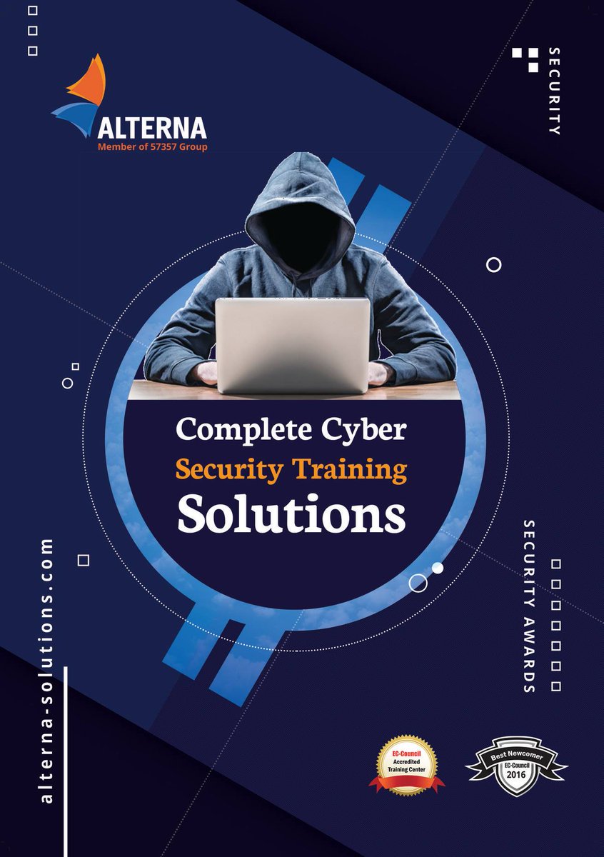 alterna_eg's tweet photo. Want to secure a job among the top 4 cyber security job in 2018?
https://t.co/4vnwoSZgXe
Join ALTERNA’s EC Council accredited courses and prepare yourself for a rewarding career! Fill out the form below and we’ll contact you. 
https://t.co/NfZOIlvrpJ https://t.co/6HqWq7VouR