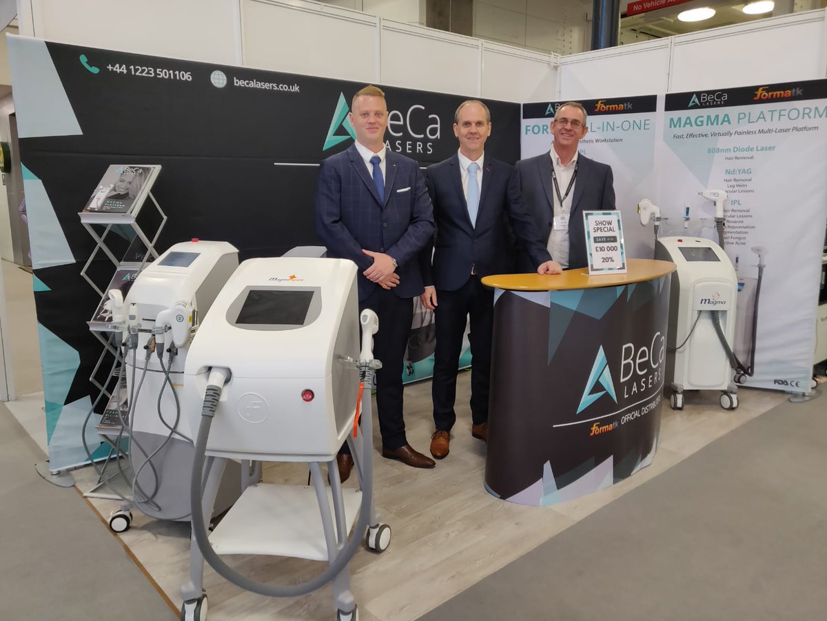 BecaLasers's tweet image. Interacting with some professionals at @olympiabeauty for the next two days. If you are around make sure to visit us at stand B101. 

#aestheticlasers #leadingtechnology #beauty #lasers #salons #entrepreneurs 
@Formatk
